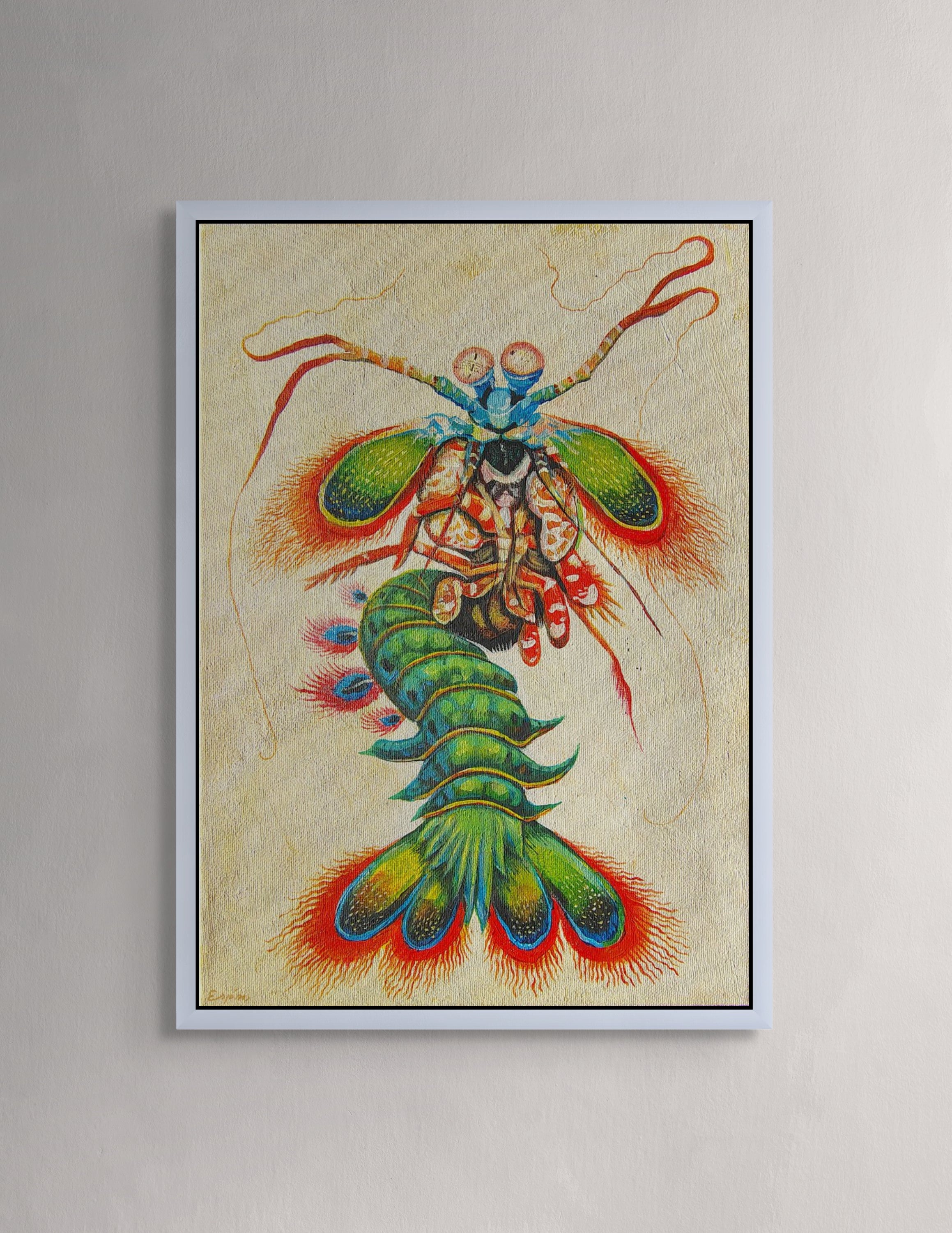 Anatomía del Impacto. Violencia y precisión envueltas en un espectro cromático.